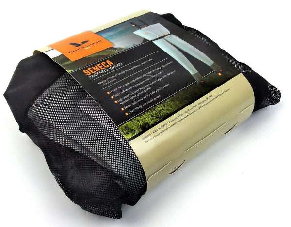 Chest Waders Field & Stream Seneca Protective Packable Lightweight Grey New