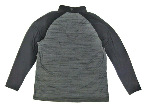 Virginia Cavaliers Men's Pullover 1/4 Zip Base Layer Gray Black X-Large