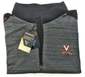 Virginia Cavaliers Men's Pullover 1/4 Zip Base Layer Gray Black X-Large