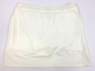 Adidas Women's Golf Skort Advantage Pull-on Regular White Size Large