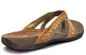 Hi Tec V Lite Youth's Sandals Flip Flop Lightweight Slip On Brown Size 5 New