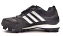 Adidas Women's Softball Shoes Triple Star 6 Low W Lace Up Black White Size 6 New