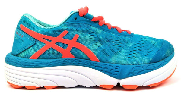 Asics Women's 33-M 2 Mesh Running Shoes Aquarium Flash Coral Aruba Blue Size 6.5