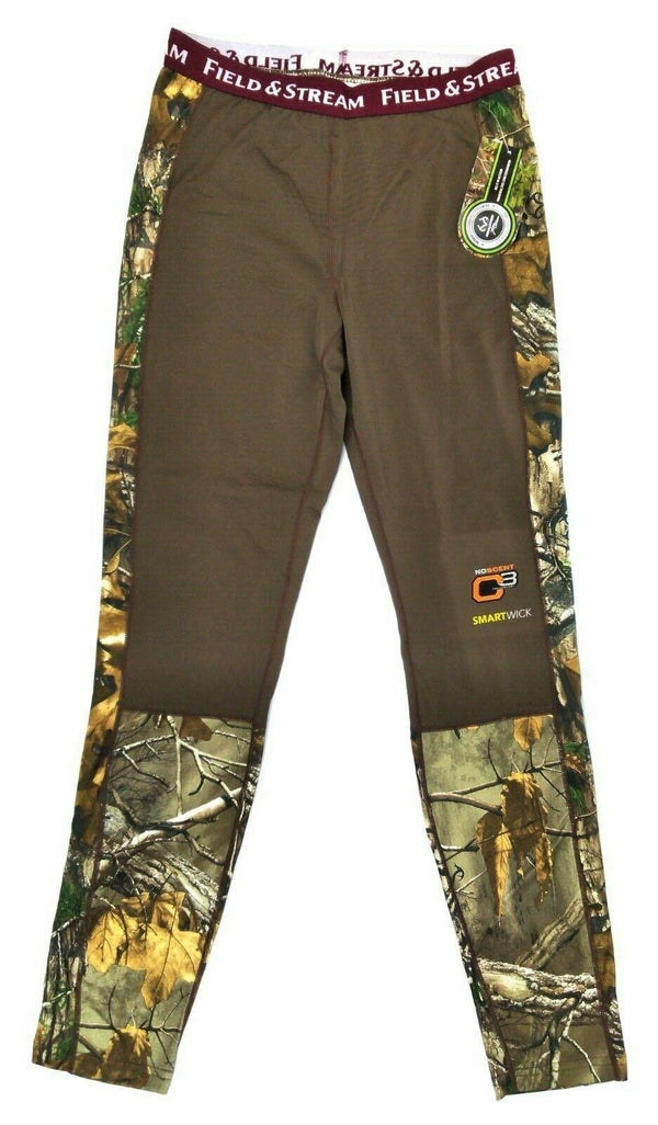 Field & Stream Women's Base Layer Defense Midweight Leggings Realtree Xtra