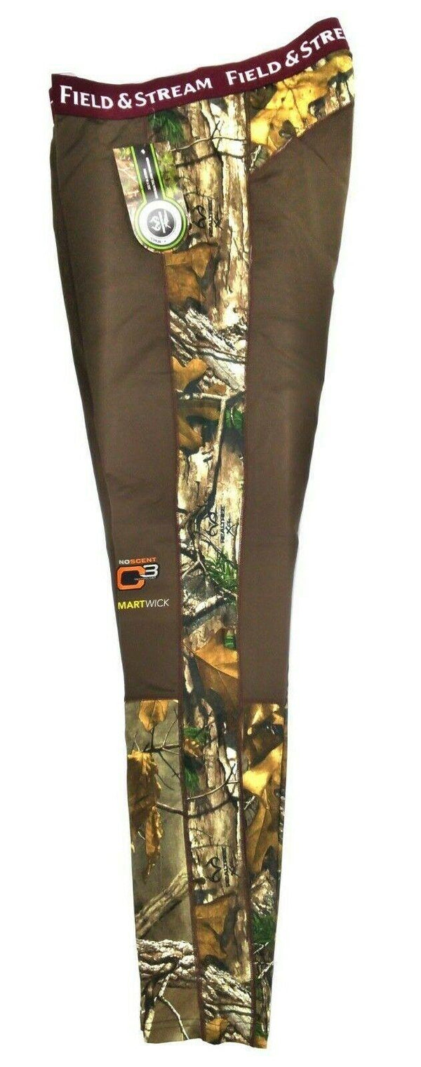 Field & Stream Women's Base Layer Defense Midweight Leggings Realtree Xtra