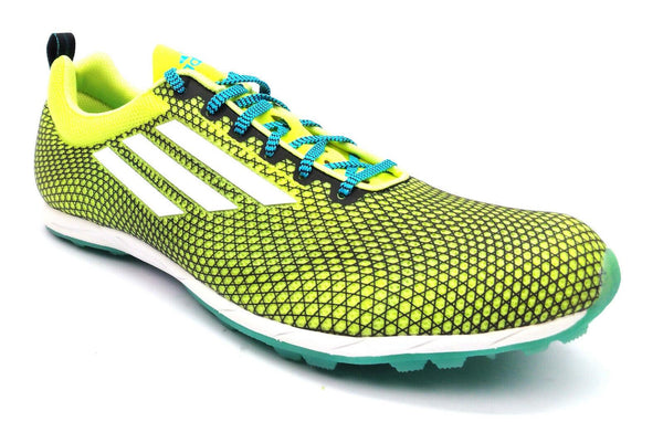 Adidas Women's Track and Field Shoes Performance XCS 6 W Yellow Blue Size 10