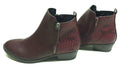 Hawkwell Women's Stylish Low Heel Side Zipper Ankle Booties Brown - Size 6