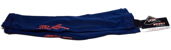 Lycra Sport Energy Compression Leg Sleeve Pain Relief Navy Size Large
