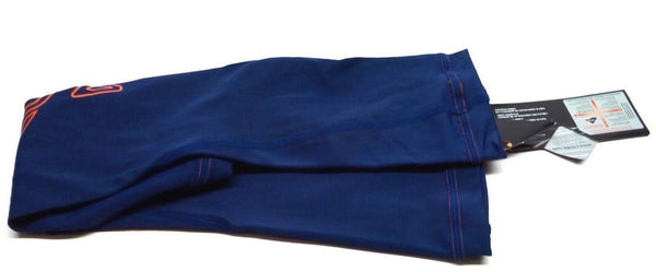 Lycra Sport Energy Compression Leg Sleeve Pain Relief Navy Size Large
