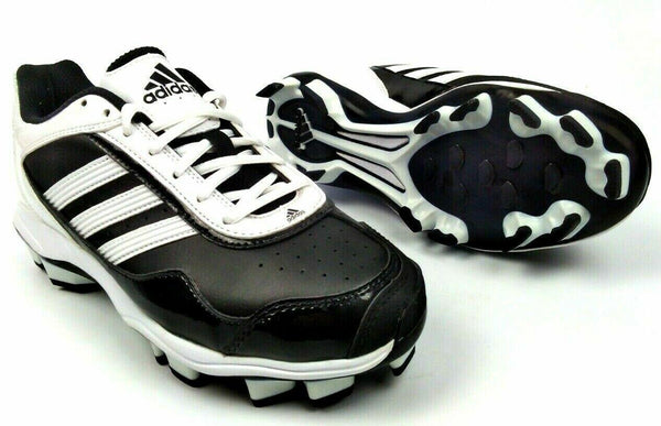 Adidas Women's Softball Shoes Abbott Pro TPU 2 Black White New in Box