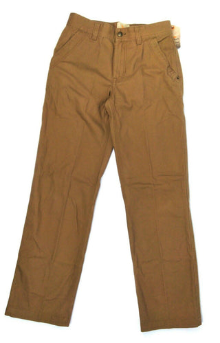 Field & Stream Men's Work Pants Canvas Utility Classic Straight Leg Flat Front