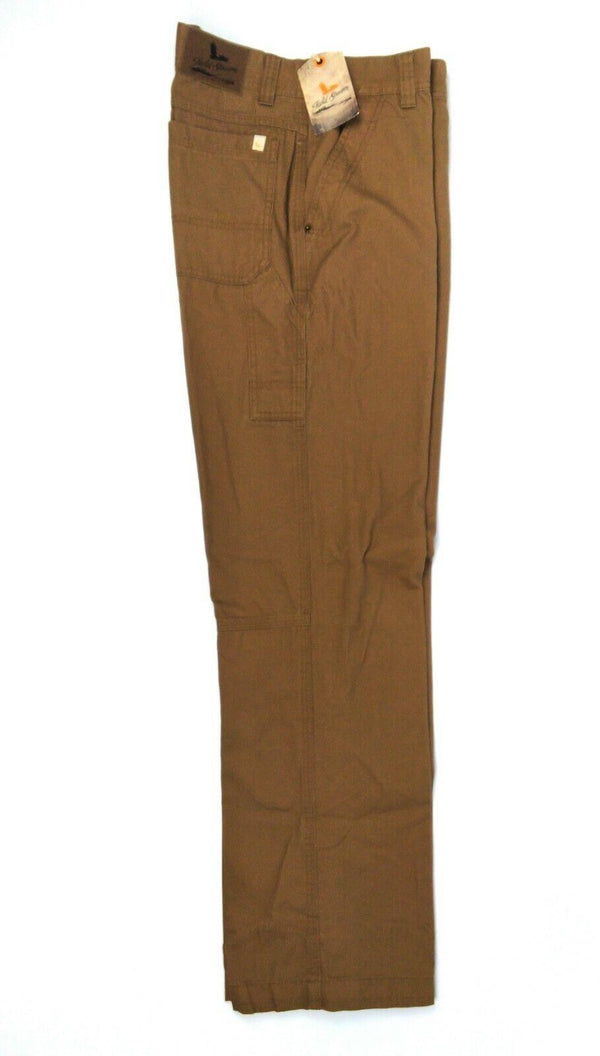 Field & Stream Men's Work Pants Canvas Utility Classic Straight Leg Flat Front