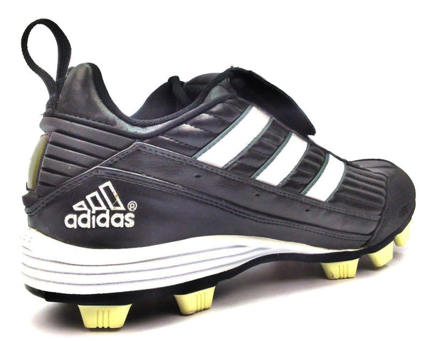 Adidas Women's Baseball Cleat Shoes TRX Lace Up Black White Size 10 New