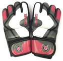 Century Drive Women's Training Gloves Pro Fit Palm Gear Black Maroon White Large