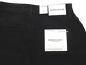 Calvin Klein Women's Mini Skirt Jeans Striped Denim Black White Size 32 New