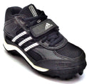 Adidas Little Kids Corner Blitz 7 J Mi Lace Up Football Cleat Black White New