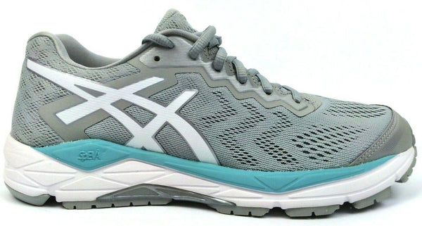 Asics Women's Running Shoes Lightweight Gel-Fortitude 8 Grey White Blue New