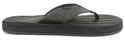 Flojos Men's Flip Flops Sandals Memory Foam Thongs Grey Black New in Box