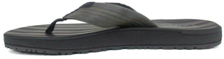 Flojos Men's Flip Flops Sandals Memory Foam Thongs Grey Black New in Box