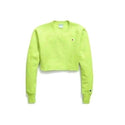 Champion Life Women's Crop Top Sweatshirt Reverse Weave Cut Off Long Sleeved Top
