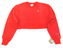 Champion Life Women's Crop Top Sweatshirt Reverse Weave Cut Off Long Sleeved Top