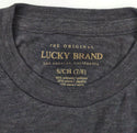 Lucky Brand Youths' T-Shirt Short Sleeve  Steel Grey Heather Size Small 7/8