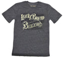 Lucky Brand Youths' T-Shirt Short Sleeve  Steel Grey Heather Size Small 7/8