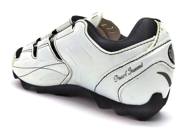 Pearl Izumi Women's Cycling Shoes Athletics All-Road White Silver Size 4.5 M