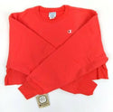 Champion Life Women's Crop Top Sweatshirt Reverse Weave Cut Off Long Sleeved Top