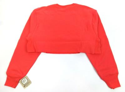 Champion Life Women's Crop Top Sweatshirt Reverse Weave Cut Off Long Sleeved Top
