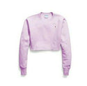 Champion Life Women's Crop Top Sweatshirt Reverse Weave Cut Off Long Sleeved Top
