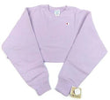 Champion Life Women's Crop Top Sweatshirt Reverse Weave Cut Off Long Sleeved Top