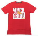 Gongshow Men’s Graphic T-Shirt Hockey Style Short Sleeve Crew Neck Tee Red - NEW