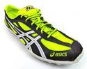 Asics Men's Cross Country Shoes Lace Up Hyper XCS Electric Lemon Black White