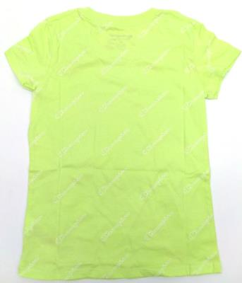 Champion Girl's Script Print Short Sleeve T-Shirt Chilled Mint Green