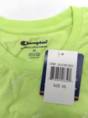 Champion Girl's Script Print Short Sleeve T-Shirt Chilled Mint Green