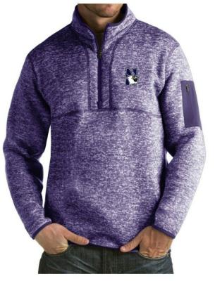 Antigua Men's Sweater Northwestern Wildcats Fortune Pullover Size Medium