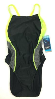 Speedo Women's Swimsuit One Piece Relaunch Splice Flyback ProLT Swimwear