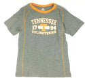 Youth Crew Neck T-Shirt Colosseum Tennessee Volunteers Short Sleeve Tee Grey New
