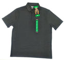 Kirkland Signature Men’s Polo Shirt Short Sleeve Collared T-Shirt Grey Large New