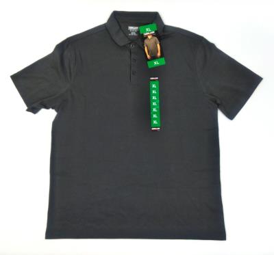 Kirkland Signature Men’s Polo Shirt Short Sleeve Collared T-Shirt Grey Large New
