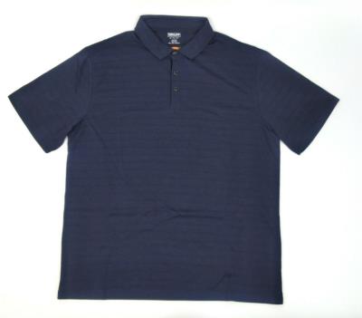 Kirkland Signature Men’s Polo Shirt Short Sleeve Collared T-Shirt Grey Large New