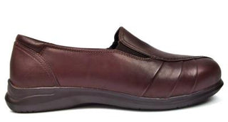 Buy brown Aravon Women's Loafers Faith Slip-on Comfort Flat Leather Shoes New in Box