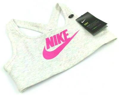 Nike Girl's Sportswear Racerback Dri-Fit Running Training Bra - New