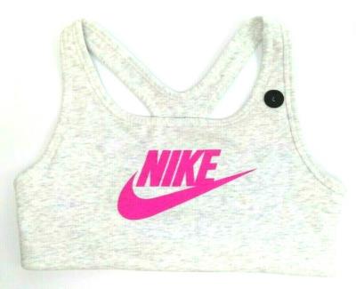 Nike Girl's Sportswear Racerback Dri-Fit Running Training Bra - New