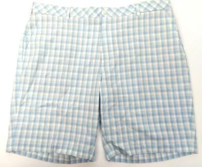 Walter Hagen Men's Golf Shorts 11 Major Brush Stroke Sport Plaid