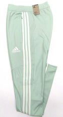 Adidas Men's Training Pants Tiro 19 Comfort Striped Green Tint White New