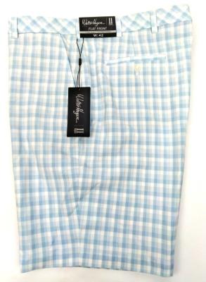 Walter Hagen Men's Golf Shorts 11 Major Brush Stroke Sport Plaid