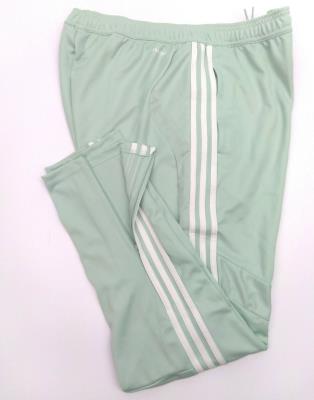 Adidas Men's Training Pants Tiro 19 Comfort Striped Green Tint White New