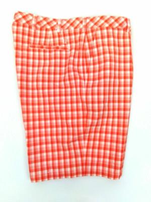 Walter Hagen Men's Golf Shorts 11 Major Brush Stroke Sport Plaid